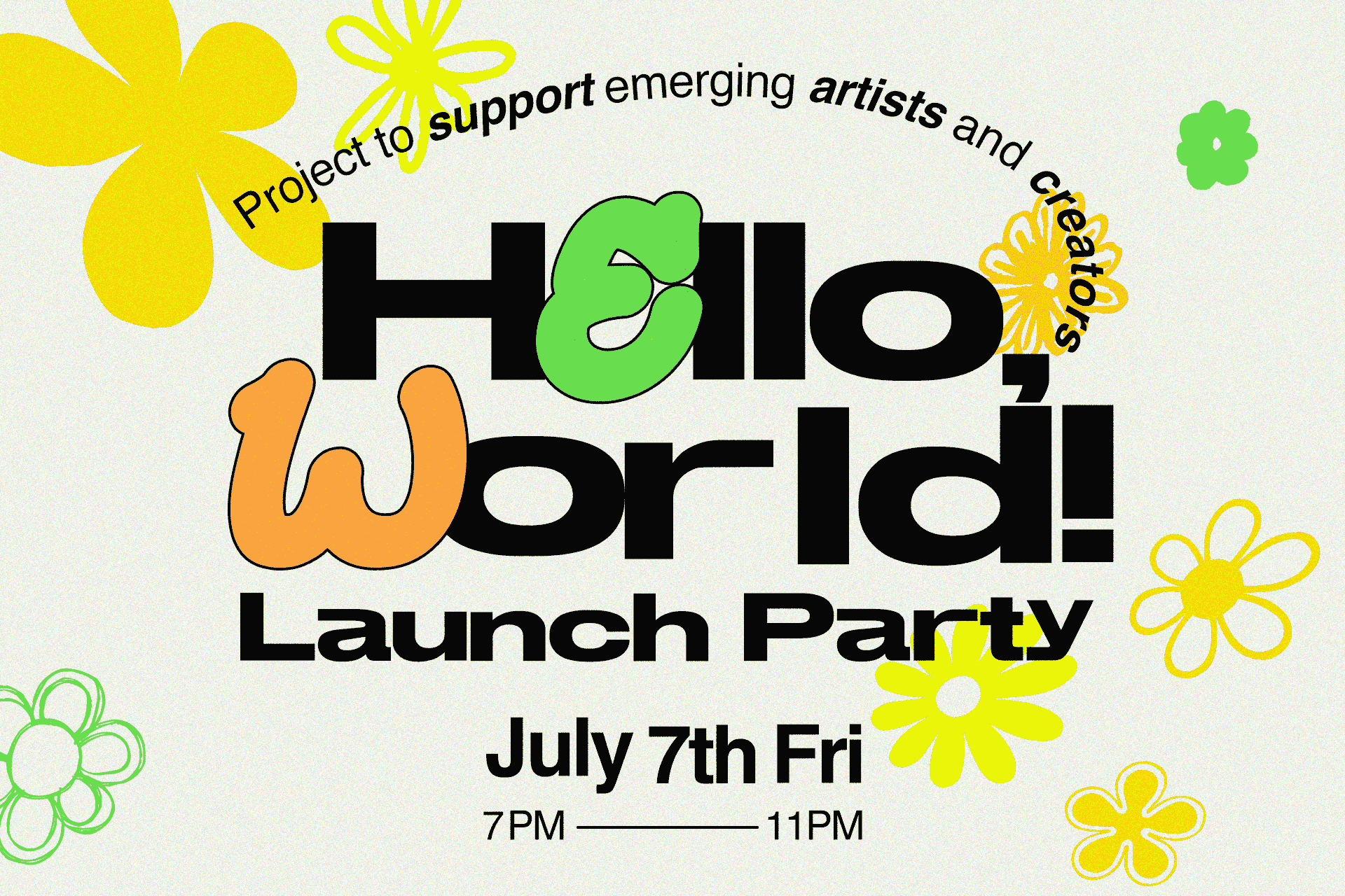 Hello, World! Launch Party  at TRUNK(HOTEL)