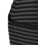 Cropped Hoodie Knit Top-PERVERZE-Forget-me-nots Online Store