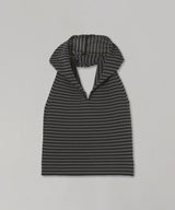 Cropped Hoodie Knit Top-PERVERZE-Forget-me-nots Online Store