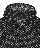 Drape Sleeve Hoodie Top-PERVERZE-Forget-me-nots Online Store