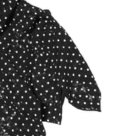 Drape Sleeve Hoodie Top-PERVERZE-Forget-me-nots Online Store