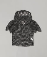 Drape Sleeve Hoodie Top-PERVERZE-Forget-me-nots Online Store