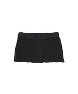 Layered Waist Shorts-PERVERZE-Forget-me-nots Online Store