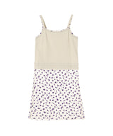 Combined Strap Dress-PERVERZE-Forget-me-nots Online Store