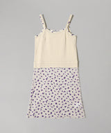 Combined Strap Dress-PERVERZE-Forget-me-nots Online Store