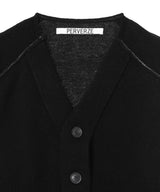 Lambs-Wool Layered Knit Vest-PERVERZE-Forget-me-nots Online Store