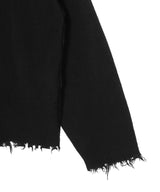 Lambs-Wool Layered Knit Cardigan-PERVERZE-Forget-me-nots Online Store