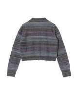 Striped Knit Shirts-PERVERZE-Forget-me-nots Online Store