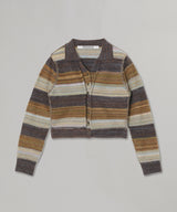 Striped Knit Shirts-PERVERZE-Forget-me-nots Online Store