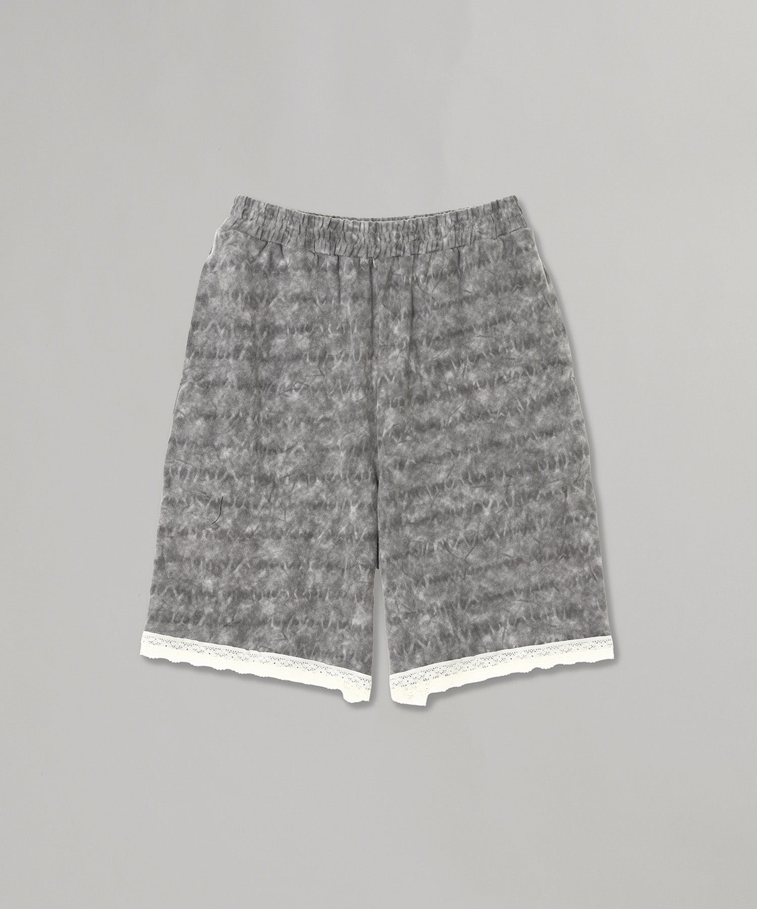Lace-Trim Loose Slip Shorts｜パーバーズ(PERVERZE)｜Forget-me-nots