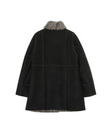 Paneled Reversible Fur Coat