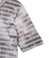 Paneled Fitted T-Shirt-PERVERZE-Forget-me-nots Online Store