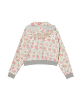 Floral Hoodie-PERVERZE-Forget-me-nots Online Store