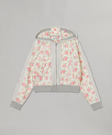Floral Hoodie-PERVERZE-Forget-me-nots Online Store