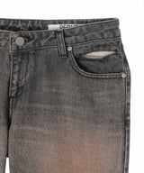 Low-Rise Slim-Wide Denim