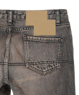 Low-Rise Slim-Wide Denim