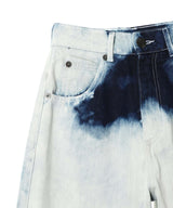 Wide Denim Jean - Waisted-Charles Jeffrey Loverboy-Forget-me-nots Online Store