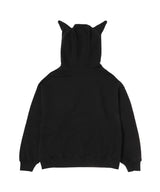 Label Ears Hoody-Charles Jeffrey Loverboy-Forget-me-nots Online Store