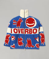 Knitted Puffer Jacket-Charles Jeffrey Loverboy-Forget-me-nots Online Store