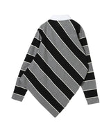 Topsy Turvy Rugby Polo-Charles Jeffrey Loverboy-Forget-me-nots Online Store