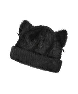 Fluffy Chunky Ears Beanie-Charles Jeffrey Loverboy-Forget-me-nots Online Store