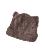 Fluffy Chunky Ears Beanie-Charles Jeffrey Loverboy-Forget-me-nots Online Store
