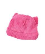 Fluffy Chunky Ears Beanie-Charles Jeffrey Loverboy-Forget-me-nots Online Store