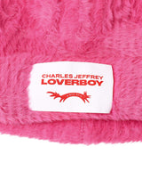 Fluffy Chunky Ears Beanie-Charles Jeffrey Loverboy-Forget-me-nots Online Store