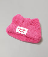 Fluffy Chunky Ears Beanie-Charles Jeffrey Loverboy-Forget-me-nots Online Store