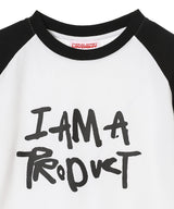 Graphic Baby Raglan Tee-Charles Jeffrey Loverboy-Forget-me-nots Online Store