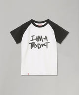 Graphic Baby Raglan Tee-Charles Jeffrey Loverboy-Forget-me-nots Online Store