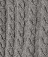 Label Cable Knitted Vest-Charles Jeffrey Loverboy-Forget-me-nots Online Store