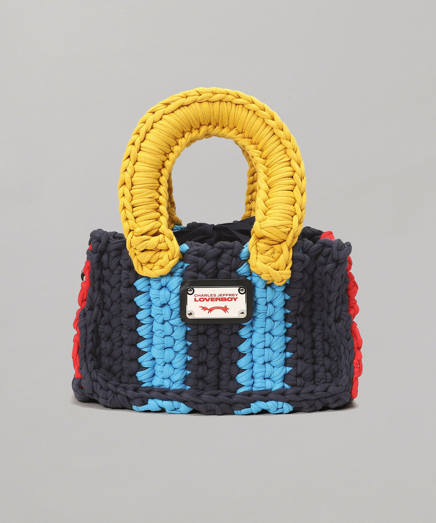 Charles Jeffrey Loverboy ニットハンドバッグ CHARLES JEFFREY LOVERBOY KNITTED BAG チャールズ ジェフリーラバー