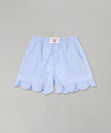 Scalloped Boxer Shorts-Charles Jeffrey Loverboy-Forget-me-nots Online Store