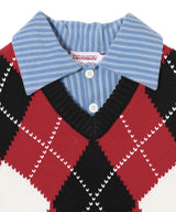 Smart Cropped Vest-Charles Jeffrey Loverboy-Forget-me-nots Online Store