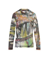 Powermesh Top-Charles Jeffrey Loverboy-Forget-me-nots Online Store