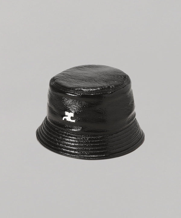 Signature Vinyl Bucket Hat-courrèges-Forget-me-nots Online Store