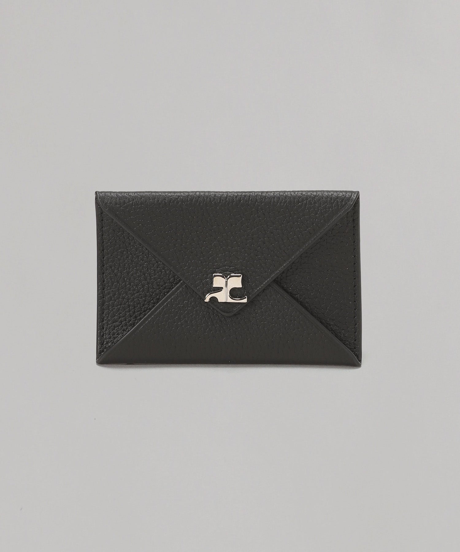 クレージュ(courrèges)｜Folded Grained Leather Cardholder 