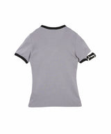 Buckle Contrast T-Shirt-courrèges-Forget-me-nots Online Store