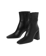 Heritage Leather Ankle Boots-courrèges-Forget-me-nots Online Store