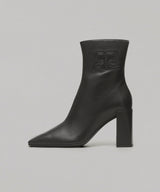 Heritage Leather Ankle Boots-courrèges-Forget-me-nots Online Store