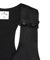 Double Buckle Satin Dress-courrèges-Forget-me-nots Online Store