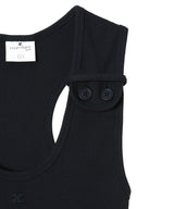 Double Buckle 90S Rib Dress-courrèges-Forget-me-nots Online Store