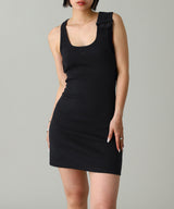 Double Buckle 90S Rib Dress-courrèges-Forget-me-nots Online Store