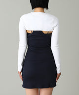 Ac Knit Cropped Cardigan-courrèges-Forget-me-nots Online Store