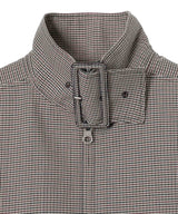 Buckle Houndstooth Bomber Jacket-courrèges-Forget-me-nots Online Store