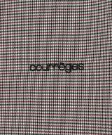 Buckle Houndstooth Bomber Jacket-courrèges-Forget-me-nots Online Store