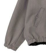 Buckle Houndstooth Bomber Jacket-courrèges-Forget-me-nots Online Store