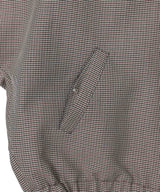 Buckle Houndstooth Bomber Jacket-courrèges-Forget-me-nots Online Store