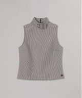 Buckle Houndstooth Top-courrèges-Forget-me-nots Online Store